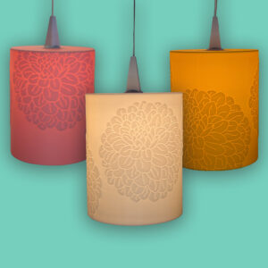 DAHLIA <br> 3D-gedruckter Lampenschirm