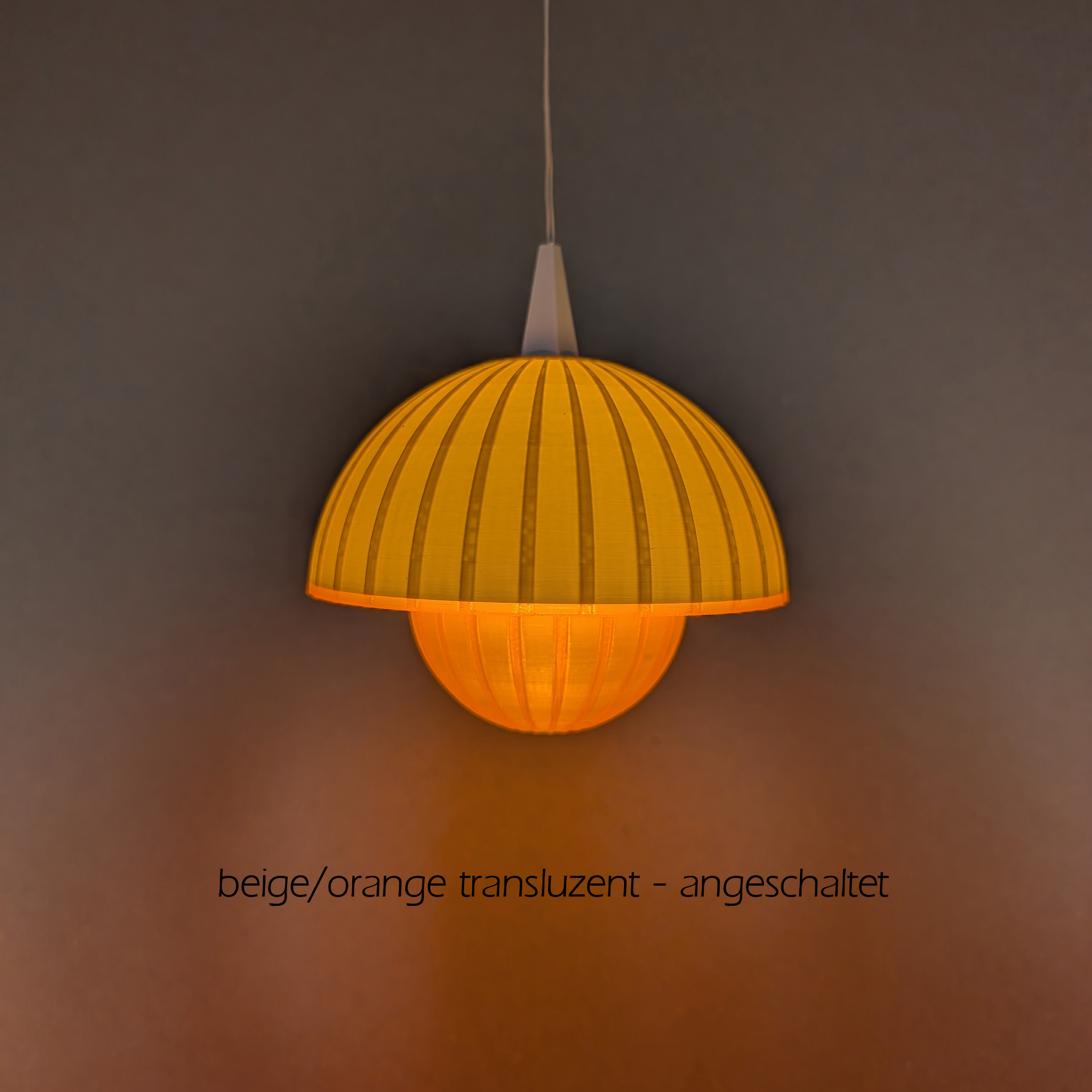 UFO<br> 3D-gedruckter Lampenschirm – Bild 5