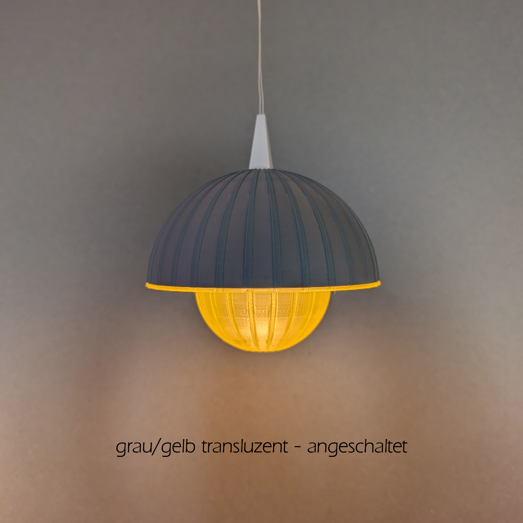 UFO<br> 3D-gedruckter Lampenschirm – Bild 3